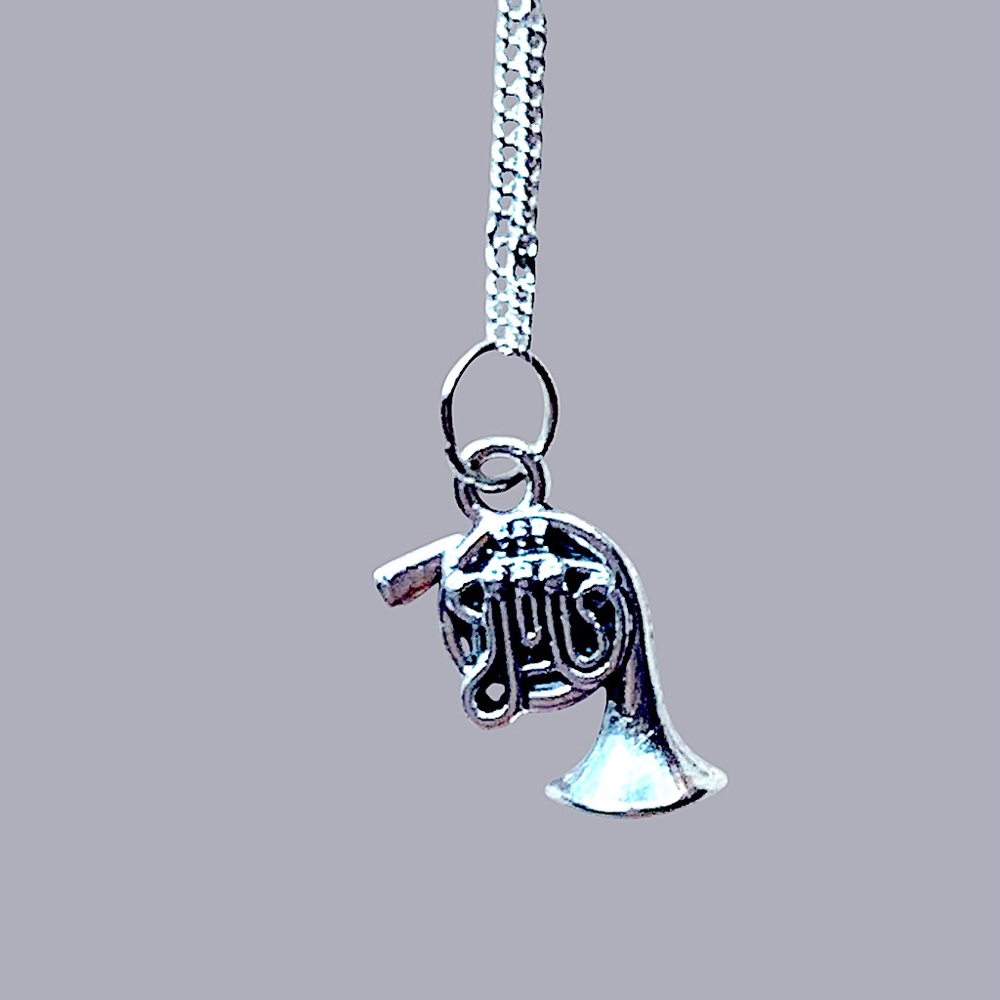 Musical Instrument Silver Charm Necklaces. Choose your favorite(s) - Picture 10 of 12